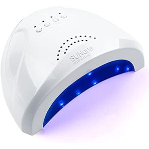 Lámpara de uñas de gel UV, secador de uñas UV de 48 W, luz LED para esmalte de gel, 4