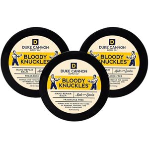 Duke Cannon Bálsamo reparador de manos Bloody Knuckles - Hidratante sin perfume para manos