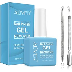 Removedor de esmalte de uñas de gel, removedor de esmalte de uñas ultra potente para uñas de gel