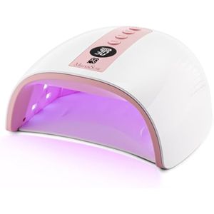 MelodySusie Lámpara de uñas LED UV, lámpara de uñas inalámbrica recargable de 48 W, secador de uñas,
