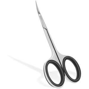 CGBE Tijeras de cutícula, tijeras profesionales de manicura de 6 cuchillas, tijeras de cejas de