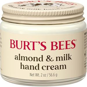 Burt's Bees Relleno de calcetines, crema de manos de almendras y leche, origen natural, cuidado de