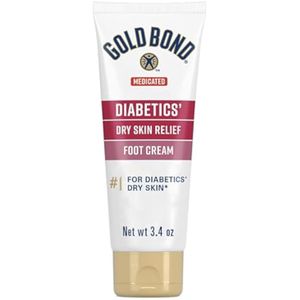 Gold Bond Ultimate Diabetics' Dry Skin Relief Foot Cream 3.4 oz., Soothes Skin Discomfort