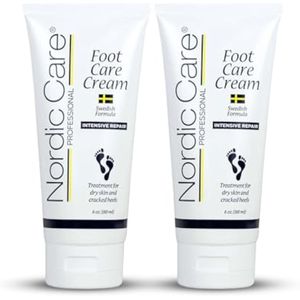 Nordic Care Crema para el cuidado de los pies, 6 onzas (paquete de 2)