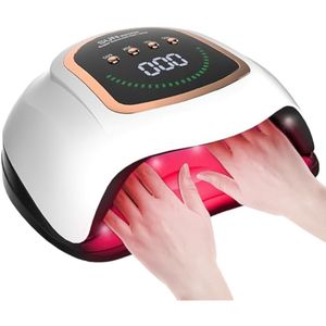 Lámpara de uñas UV, 300 W con luz LED UV para uñas de gel con 72 cuentas, lámparas profesionales de
