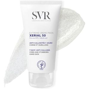 SVR Xerial 50 Extreme Foot Cream - Ácido salicílico y urea 50% pura para pieles duras severamente