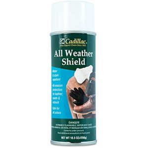 Cadillac All Weather Shield - Spray protector de piel y tela, 10.5 oz