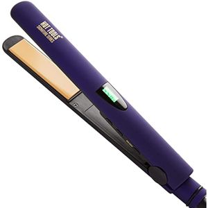 Hot Tools Pro Signature - Plancha digital de cerámica para cabello, estilos sedosos y suaves de