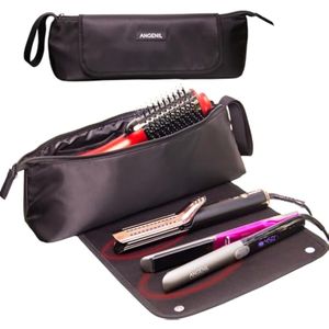 ANGENIL Alfombrilla de hierro plano grande, bolsa de viaje 2 en 1, con alfombrilla térmica para