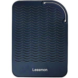 Alfombrilla resistente al calor para rizadores, alisadores de pelo, planchas y herramientas de