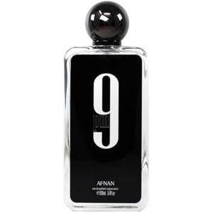 Afnan 9 Pm Pour Homme Eau de Parfum Spray para hombre, 3.4 onzas