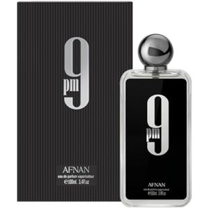 AFNAN 9 PM - Eau de Parfum para hombre, espray, 3.4 onzas