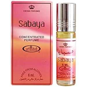 Aceites perfumados Al-Rehab, 0.21 onzas en bolina, Paquete de 1, Sabaya