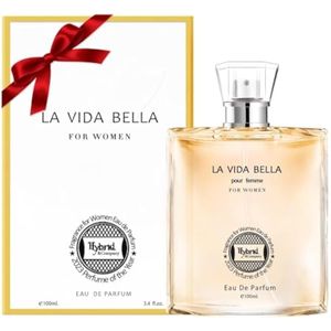 Hybrid &amp; Company La Vida Bella Fragancia para mujer, Eau De Parfum Natural Spray Elegante