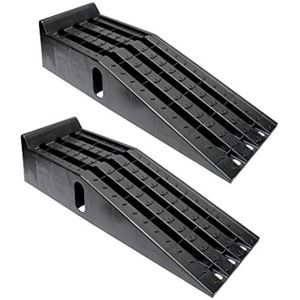 BISupply Juego de rampas de servicio para vehículos, 6.3 pulgadas, 2 toneladas de elevación de
