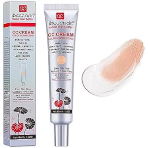 Crema CC correctora de color con centella asiática, ajuste de tono de piel multiusos, corrector de