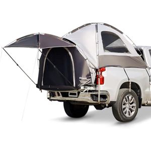 KingCamp Tienda de campaña para camioneta de 6.5 pies con toldo extraíble de 4 x 4 pies, preferido