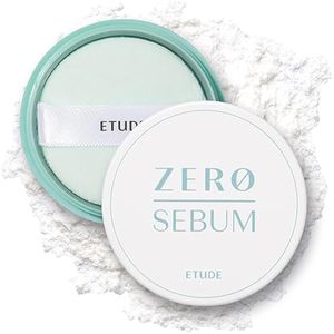 ETUDE Zero Sebum Polvo de secado de 0.11 onzas | Control de aceite ligero sin sebo polvo facial