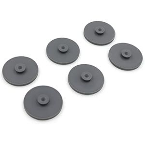CARL RP-DISKS - Juego de 6 discos de repuesto para perforadores, color gris