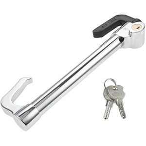 HZ-MONSTAR Bloqueo universal de freno para volante, barra de bloqueo antirrobo para volante con 2