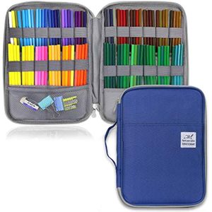 YOUSHARES Estuche para lápices de colores con 96 ranuras, gran capacidad, organizador de bolígrafos