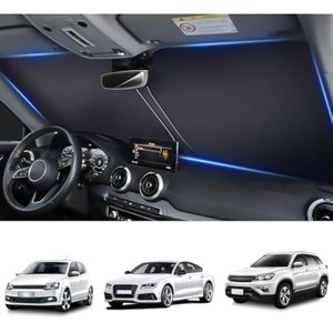 Parasol para parabrisas, parasol para parabrisas delantero de automóvil, extensor de visera de