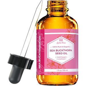 Leven Rose Sea Buckthorn Seed Oil, 100% Pure Unrefined Cold Pressed Anti Aging Acne Treatment for