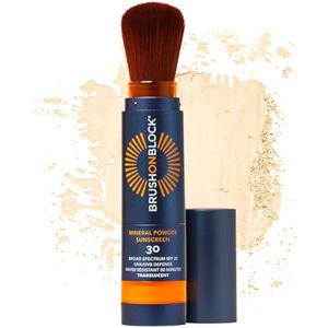 Pincel sobre el bloque Amplio Espectro SPF 30 Minerales polvo protector solar, 1