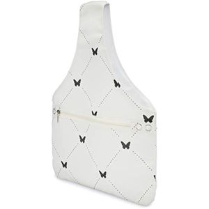 JamieCraft Organizador de bolsas de hilo: portátil, ligero y fácil de transportar para ganchillo y