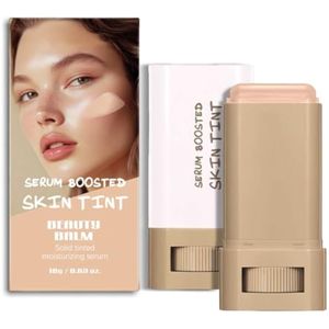 Foundation Stick Beauty Balm Serum Boosted Skin Tint, Suero Hidratante Sólido Tintado Suero Contorno