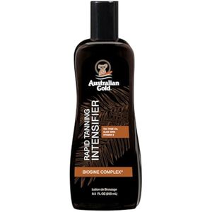 Australian Gold Loción intensificadora de bronceado rápido, 8.5 onzas líquidas | Con aceite de árbol