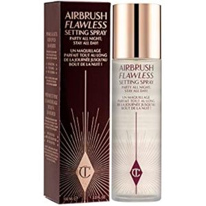 Charlotte Tilbury Aerógrafo de ajuste impecable (3.3 onzas líquidas), transparente