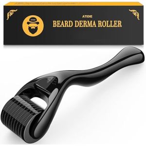 Derma Roller Microneedle Roller para cara, rodillo de titanio para barba, rodillo de microagujas