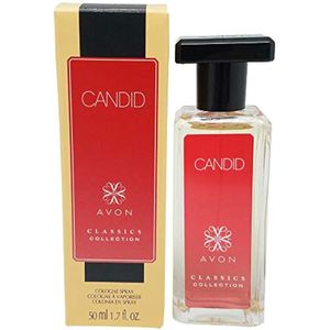 AVON Candid Cologne Spray Classics Collection Amber Floral 1.7 oz Spray | Flores tropicales y