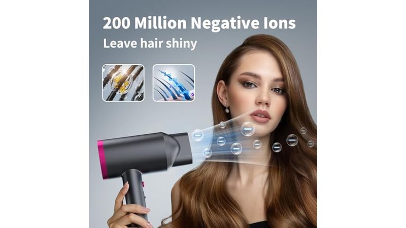 Cabello Rizado El Aire Frio Del Secador DaÃ±a El Cabello AG - Main Image