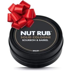 Ballsy Body &amp; Ball Rub, colonia para todas partes, con cera de abejas, aceite de semilla de coco