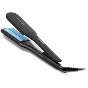 BIO IONIC Onepass Styling Flat Iron with NanoIonic &amp; Moisturizing Heat Technology, Hydrated and