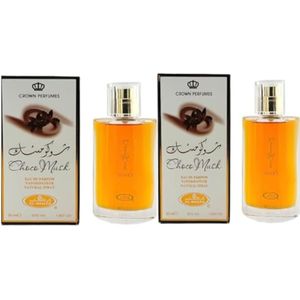 Paquete de 2 Eau de Parfum en espray Choco Musk para mujer, 1.7 onzas, 1.7 fl oz, 80% vol