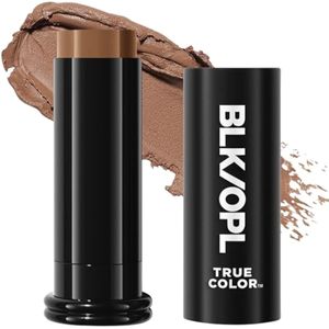 BLK/OPL TRUE COLOR Skin Perfecting Stick Foundation SPF 15, castaño tostado, hipoalergénico, libre