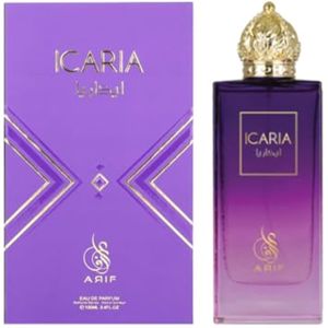 Icaria Perfumes – Eau de Parfum floral afrutado para mujer – Larga duración, pera fresca, iris,