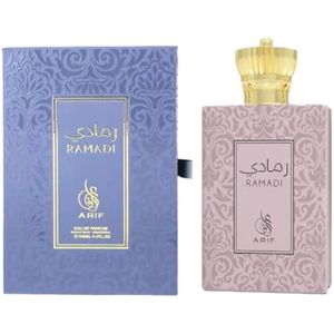 Ramadi Perfumes – Eau de Parfum Oriental fresco para hombre – Bergamota, avellana, miel, cedro, haba