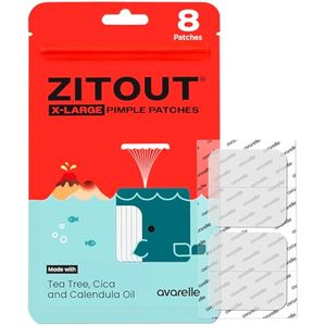 Avarelle - Parche para tratamiento acné (8 unidades) absorbe manchas hidrocoloides con aceite de té