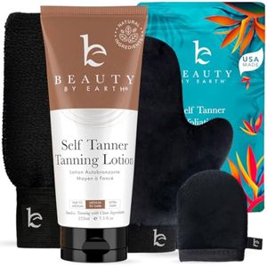 Kit de autobronceador, fabricado en Estados Unidos con ingredientes orgánicos y naturales, loción