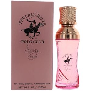 Beverly Hills Polo Club BHPC SEXY FOR HER Eau De Parfum EDP para mujer - Spray 3.4 fl oz (3.4 fl oz)