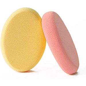 Puff Oval 2 paquetes de tonos de piel y rosa maquillaje huevo aire cojín Puff belleza huevo base