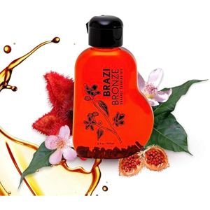 Aceite de bronceado oscuro sin SPF, aceite de bronceado natural orgánico libre de crueldad, aceite
