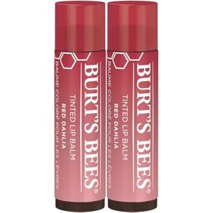 Burt's Bees - Bálsamo labial para rellenar los calcetines, fórmula de bálsamo tintado 2 en 1 de