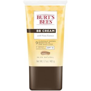 Crema Burt's Bees con SPF 15, 1.7 onzas, Light/Medium