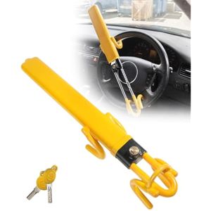 Cerradura de volante, cerraduras de rueda para automóviles, accesorios de automóvil, dispositivo