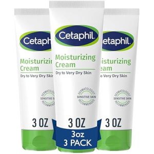 Cetaphil - Crema hidratante para piel seca a muy seca, sensible, nueva de 3 onzas, paquete de 3